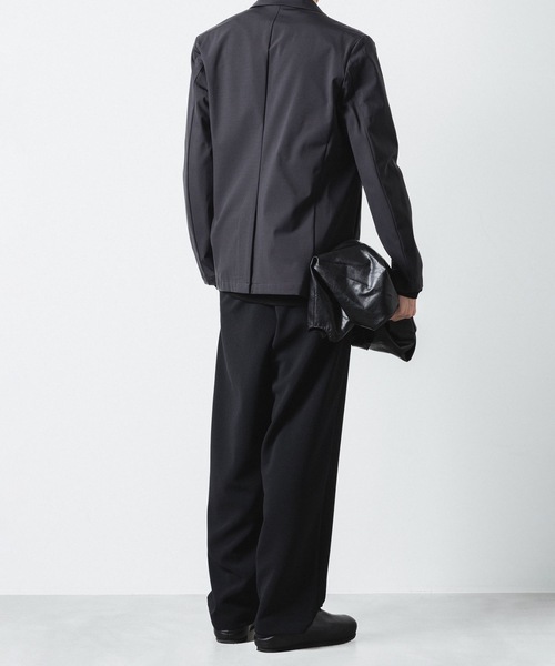 ATTACHMENT(アタッチメント)の「NY/CO ストレッチジャージー 2Bジャケット / NY/CO STRETCH JERSEY 2B JACKET(テーラードジャケット・メンズ・ブラック/ダークグレー・1/2/3/4)」の11枚目の写真