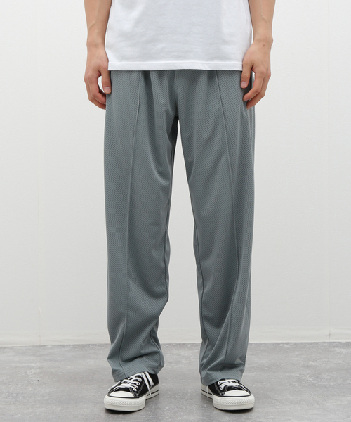 417 EDIFICE（フォーワンセブンエディフィス）の「メッシュ　イージーパンツ（スラックス・メンズ・ブラック/ネイビー/ブラウン/グレー・MEDIUM/SMALL/LARGE）」の3枚目の写真