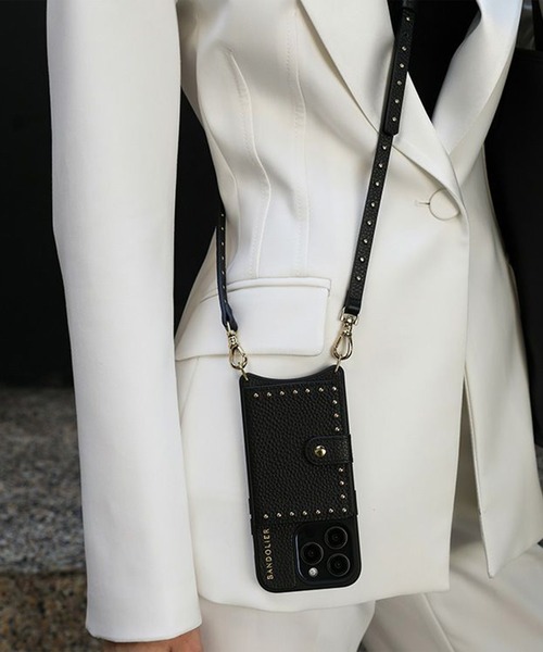 BANDOLIER（バンドリヤー）の「BANDOLIER / NICOLE MAGSAFE iPhone 15 Proケース（その他小物・レディース・ブラック・FREE）」の5枚目の写真