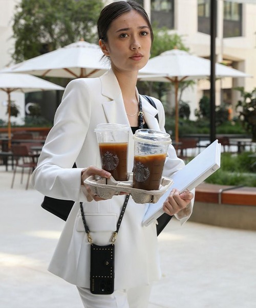 BANDOLIER（バンドリヤー）の「BANDOLIER / NICOLE MAGSAFE iPhone 15 Proケース（その他小物・レディース・ブラック・FREE）」の6枚目の写真