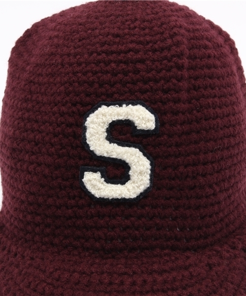 SHIPS KIDS（シップスキッズ）の「SHIPS KIDS:ワッペン ニット キャップ（ニットキャップ/ビーニー・キッズ・ワイン/ネイビー・ONE SIZE）」の6枚目の写真