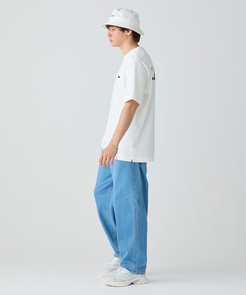 LACOSTE(ラコステ)の「ヘビーウェイト オーバーサイズバックプリントベーシック半袖Tシャツ(Tシャツ/カットソー・メンズ・ベージュ/ホワイト/ライトグリーン/ブラック/カーキ/ブラウン/オレンジ・2/3/5/4)」の13枚目の写真
