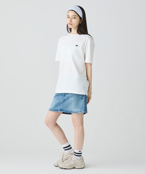 LACOSTE(ラコステ)の「ヘビーウェイト オーバーサイズバックプリントベーシック半袖Tシャツ(Tシャツ/カットソー・メンズ・ベージュ/ホワイト/ライトグリーン/ブラック/カーキ/ブラウン/オレンジ・2/3/5/4)」の18枚目の写真