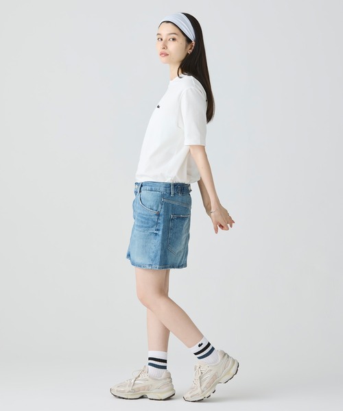 LACOSTE(ラコステ)の「ヘビーウェイト オーバーサイズバックプリントベーシック半袖Tシャツ(Tシャツ/カットソー・メンズ・ベージュ/ホワイト/ライトグリーン/ブラック/カーキ/ブラウン/オレンジ・2/3/5/4)」の16枚目の写真