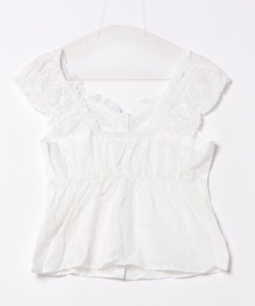 3.3 Field Trip （3.3フィールドトリップ）の「3.3 Field Trip／レースブラウス（シャツ/ブラウス・レディース・ホワイト/ブラック・FREE）」の12枚目の写真