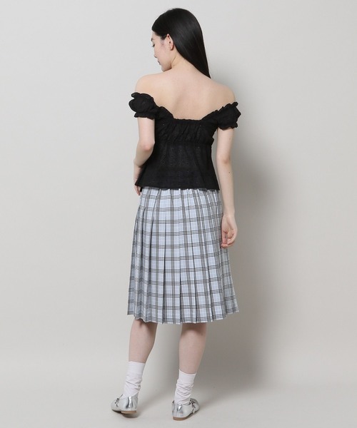 3.3 Field Trip （3.3フィールドトリップ）の「3.3 Field Trip／レースブラウス（シャツ/ブラウス・レディース・ホワイト/ブラック・FREE）」の9枚目の写真