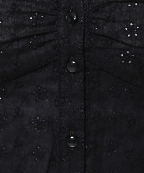 3.3 Field Trip （3.3フィールドトリップ）の「3.3 Field Trip／レースブラウス（シャツ/ブラウス・レディース・ホワイト/ブラック・FREE）」の13枚目の写真