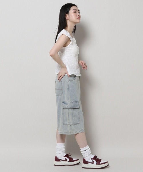 3.3 Field Trip （3.3フィールドトリップ）の「3.3 Field Trip／レースブラウス（シャツ/ブラウス・レディース・ホワイト/ブラック・FREE）」の3枚目の写真