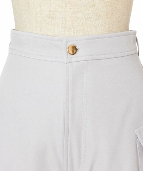 F i.n.t（フィント）の「レース使いショートカーゴパンツ/fint（カーゴパンツ・レディース・ライトグレー・FREE）」の14枚目の写真