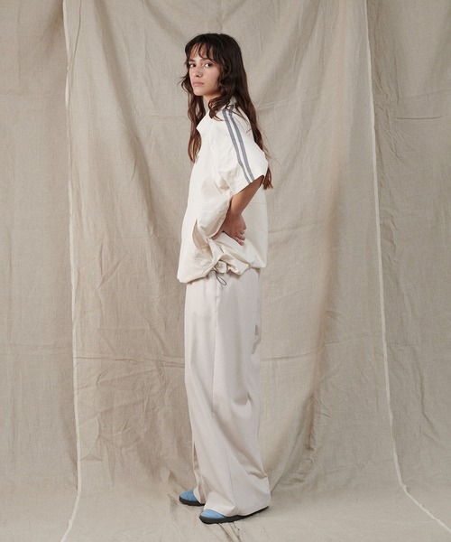 ONCILY(オンシェリー)の「HALF ZIP TRACK SHIRT / ハーフジップトラックシャツ(シャツ/ブラウス・メンズ・ネイビー/アイボリー・MEDIUM/LARGE)」の21枚目の写真