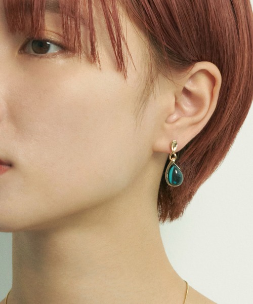 GOLDY（ゴールディ）の「ツイスト フレーム × マーブル ドロップ