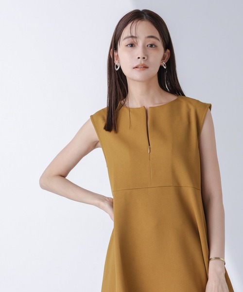 【極美品】ナノユニバース　ペプラムトップス　半袖　ブラック セール 40%OFF】スクエアネックペプラムトップス 半袖(503799508