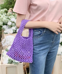 コットンロープハンドBAG