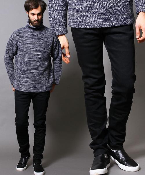 BEAUTY&YOUTH UNITED ARROWS(ビューティーアンドユースユナイテッドアローズ)の「BY ブラック カツラギ 5ポケット パンツ◆(その他パンツ・メンズ・ブラック・28inch/29inch/30inch/31inch/32inch/33inch/34inch)」の1枚目の写真