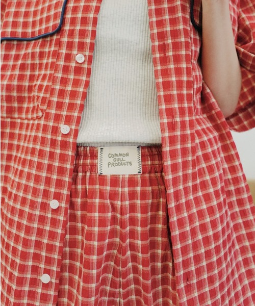 おやすみと行ってきますのパンツ、夏（その他パンツ）｜common