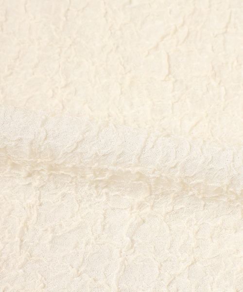 MINERTE(ミネルテ)の「【MINERTE】nuance touch one piece / バックスリットキャミワンピース / セットアップ可能(ワンピース・レディース・ベージュ/アイボリー/ブラック・FREE)」の7枚目の写真