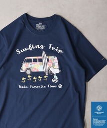 PEANUTS×VOLKSWAGEN 半袖Tシャツ