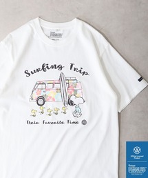 PEANUTS×VOLKSWAGEN 半袖Tシャツ