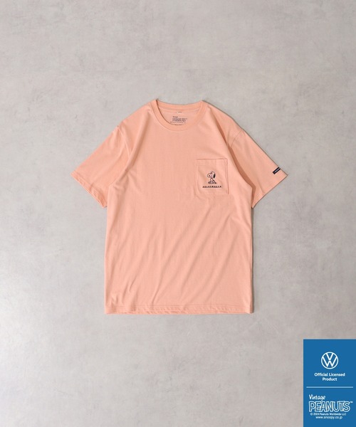 PEANUTS（ピーナッツ）の「PEANUTS×VOLKSWAGEN 半袖Tシャツ（Tシャツ/カットソー・メンズ・ネイビー系/ホワイト系/ホワイト系1/ブラック系/ホワイト系2/ブルーグレー/オレンジ/ネイビー/ブラック/ホワイト・LL/S/M/L）」の11枚目の写真