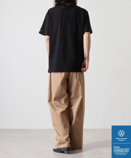 PEANUTS（ピーナッツ）の「PEANUTS×VOLKSWAGEN 半袖Tシャツ（Tシャツ/カットソー・メンズ・ネイビー系/ホワイト系/ホワイト系1/ブラック系/ホワイト系2/ブルーグレー/オレンジ/ネイビー/ブラック/ホワイト・LL/S/M/L）」の17枚目の写真