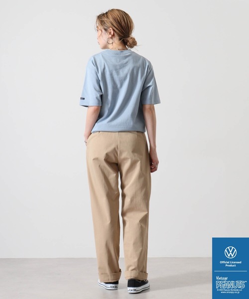 PEANUTS（ピーナッツ）の「PEANUTS×VOLKSWAGEN 半袖Tシャツ（Tシャツ/カットソー・メンズ・ネイビー系/ホワイト系/ホワイト系1/ブラック系/ホワイト系2/ブルーグレー/オレンジ/ネイビー/ブラック/ホワイト・LL/S/M/L）」の22枚目の写真