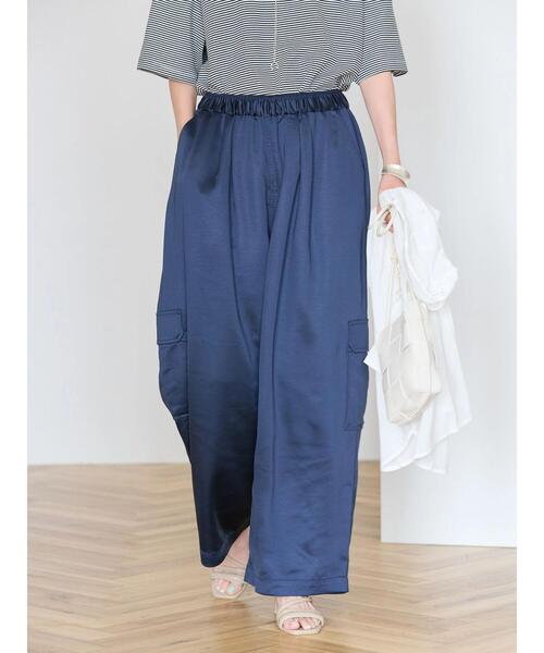 サテンベイカーパンツ（その他パンツ）｜AMERICAN HOLIC