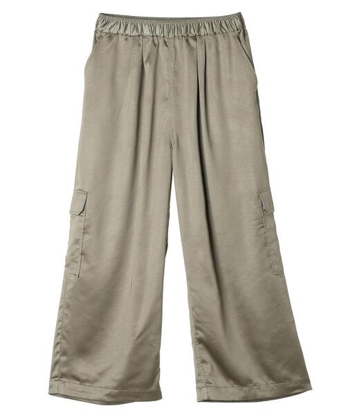 サテンベイカーパンツ（その他パンツ）｜AMERICAN HOLIC