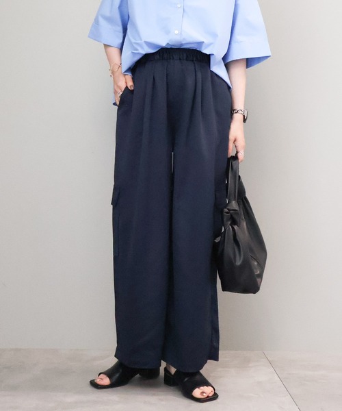 サテンベイカーパンツ（その他パンツ）｜AMERICAN HOLIC