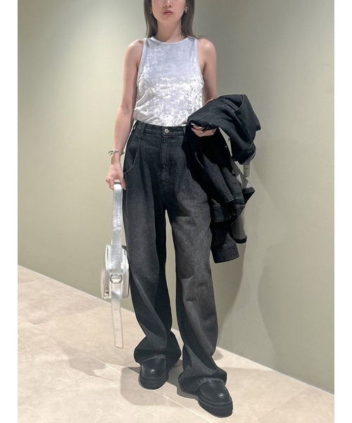 emmi（エミ）の「ダブルオープンスクエアミニバッグ（ショルダーバッグ・レディース・シルバー/カーキ/ブラック・FREE）」の17枚目の写真