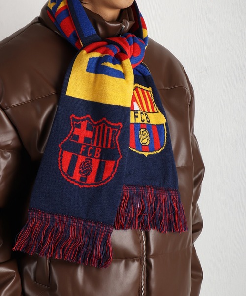 ICON SPORTS タオルマフラー リバーシブル ファンスカーフ マドリード