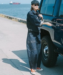 SOMETHING | [atelier SOMETHING/アトリエ サムシング] 別注 バルーンカーゴワイドデニム(デニムパンツ)