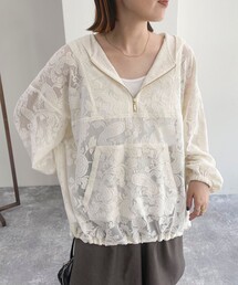fredy emue | レースアノラックパーカー(シャツ/ブラウス)
