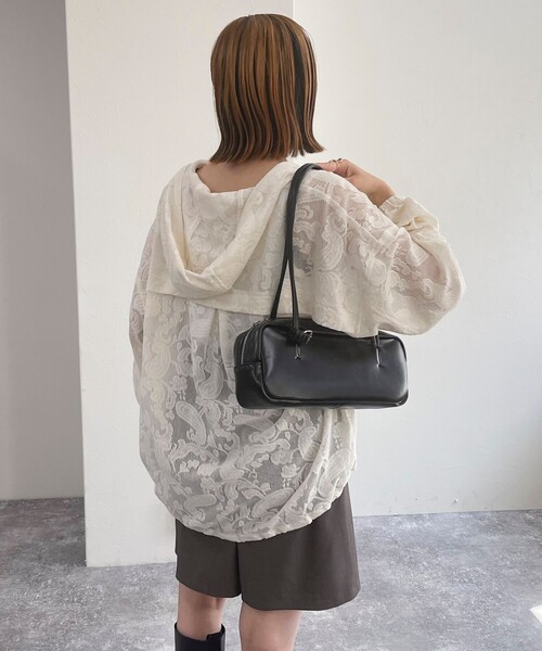 fredy emue（フレディエミュ）の「レースアノラックパーカー（シャツ/ブラウス・レディース・アイボリー/ブラック・38）」の12枚目の写真