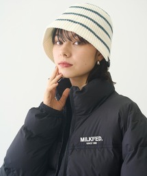 MILKFED. | STRIPE KNIT HAT(ハット)