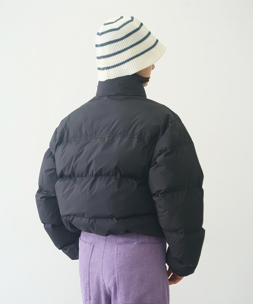 MILKFED.（ミルクフェド）の「STRIPE KNIT HAT（ハット・レディース・ブラック/ベージュ/ホワイト・ONE SIZE）」の16枚目の写真