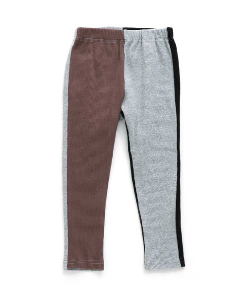 BREEZE（ブリーズ）の「DAISUKI　リブパンツ（その他パンツ・キッズ・グレー/ローズ/カーキ/サックスブルー/アイボリー/エメラルド/ブラック/レインボー/ブラウン/マスタード・80/70/130/120/90/100/110）」の18枚目の写真