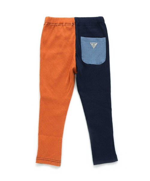 BREEZE（ブリーズ）の「DAISUKI　リブパンツ（その他パンツ・キッズ・グレー/ローズ/カーキ/サックスブルー/アイボリー/エメラルド/ブラック/レインボー/ブラウン/マスタード・80/70/130/120/90/100/110）」の12枚目の写真