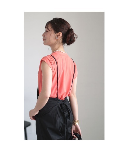 Sawa a la mode（サワアラモード）の「サロペットパンツ（サロペット/オーバーオール・レディース・ブラック・FREE）」の7枚目の写真