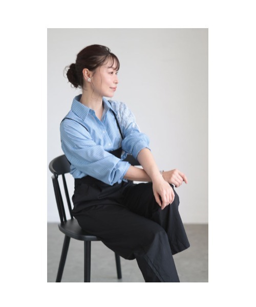 Sawa a la mode（サワアラモード）の「サロペットパンツ（サロペット/オーバーオール・レディース・ブラック・FREE）」の10枚目の写真
