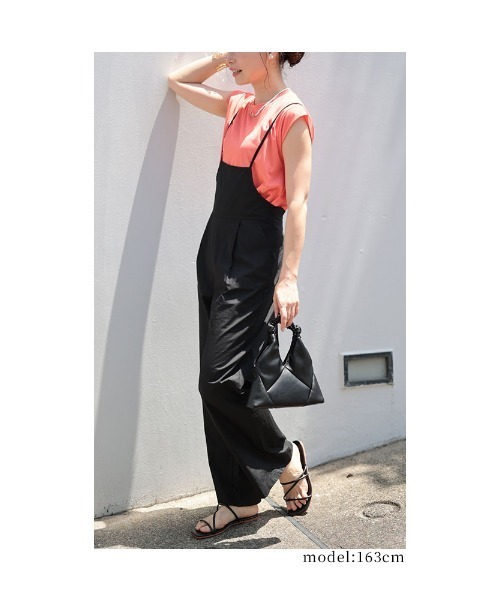 Sawa a la mode（サワアラモード）の「サロペットパンツ（サロペット/オーバーオール・レディース・ブラック・FREE）」の18枚目の写真