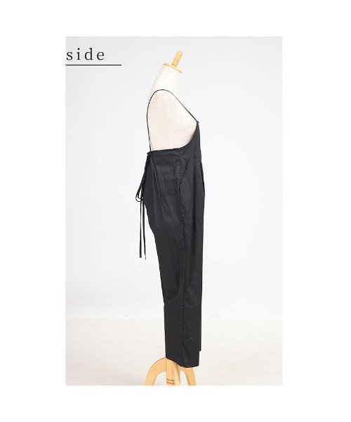 Sawa a la mode（サワアラモード）の「サロペットパンツ（サロペット/オーバーオール・レディース・ブラック・FREE）」の21枚目の写真