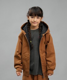 DC（ディーシー）の「DC/ディーシー 24 KD PADDED HOOD JACKET24 キッズ パデッド フード ジャケット ジャケット スケートボード 親子コーデ ストレッチ YJK244517（その他アウター・キッズ）」