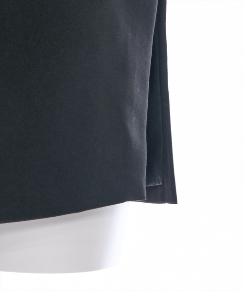 clear（クリア）の「ミドル丈ジレ(セット可)[オフィスカジュアル 着回し抜群 大人 カジュアル]≪再入荷≫（ベスト・レディース・ブラック/ベージュ・F）」の9枚目の写真