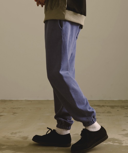 Revo. ピグメント加工 CVC 裏起毛 スウェットパンツ［セットアップ対応］（スウェットパンツ）｜Revo.（レボ）