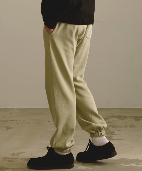 Revo. ピグメント加工 CVC 裏起毛 スウェットパンツ［セットアップ対応］（スウェットパンツ）｜Revo.（レボ）