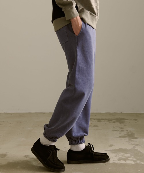 Revo. ピグメント加工 CVC 裏起毛 スウェットパンツ［セットアップ対応］（スウェットパンツ）｜Revo.（レボ）