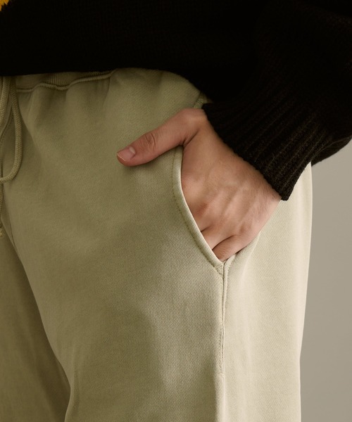 Revo. ピグメント加工 CVC 裏起毛 スウェットパンツ［セットアップ対応］（スウェットパンツ）｜Revo.（レボ）