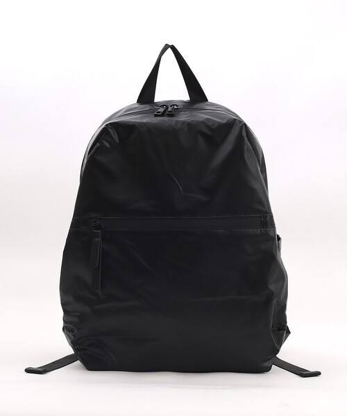 Nananoel(ナナノエル)の「grete グロッシートーリュック/A4対応(バックパック/リュック・レディース・ガンメタ/ブラック/ネイビー・FREE)」の4枚目の写真