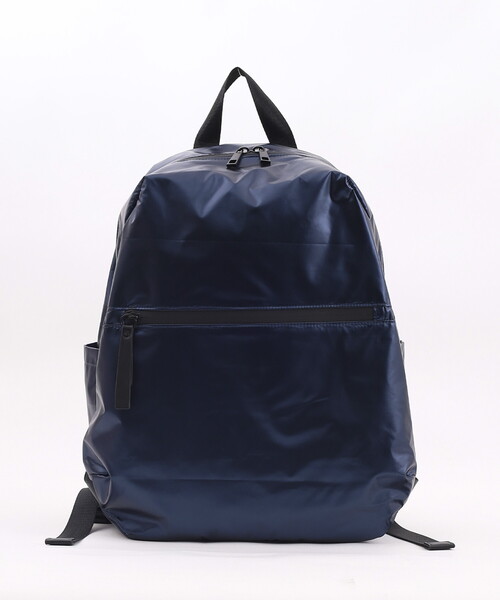 Nananoel(ナナノエル)の「grete グロッシートーリュック/A4対応(バックパック/リュック・レディース・ガンメタ/ブラック/ネイビー・FREE)」の6枚目の写真