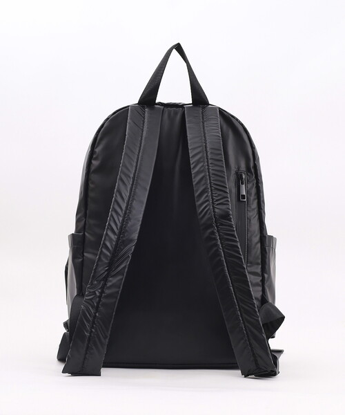 Nananoel(ナナノエル)の「grete グロッシートーリュック/A4対応(バックパック/リュック・レディース・ガンメタ/ブラック/ネイビー・FREE)」の9枚目の写真
